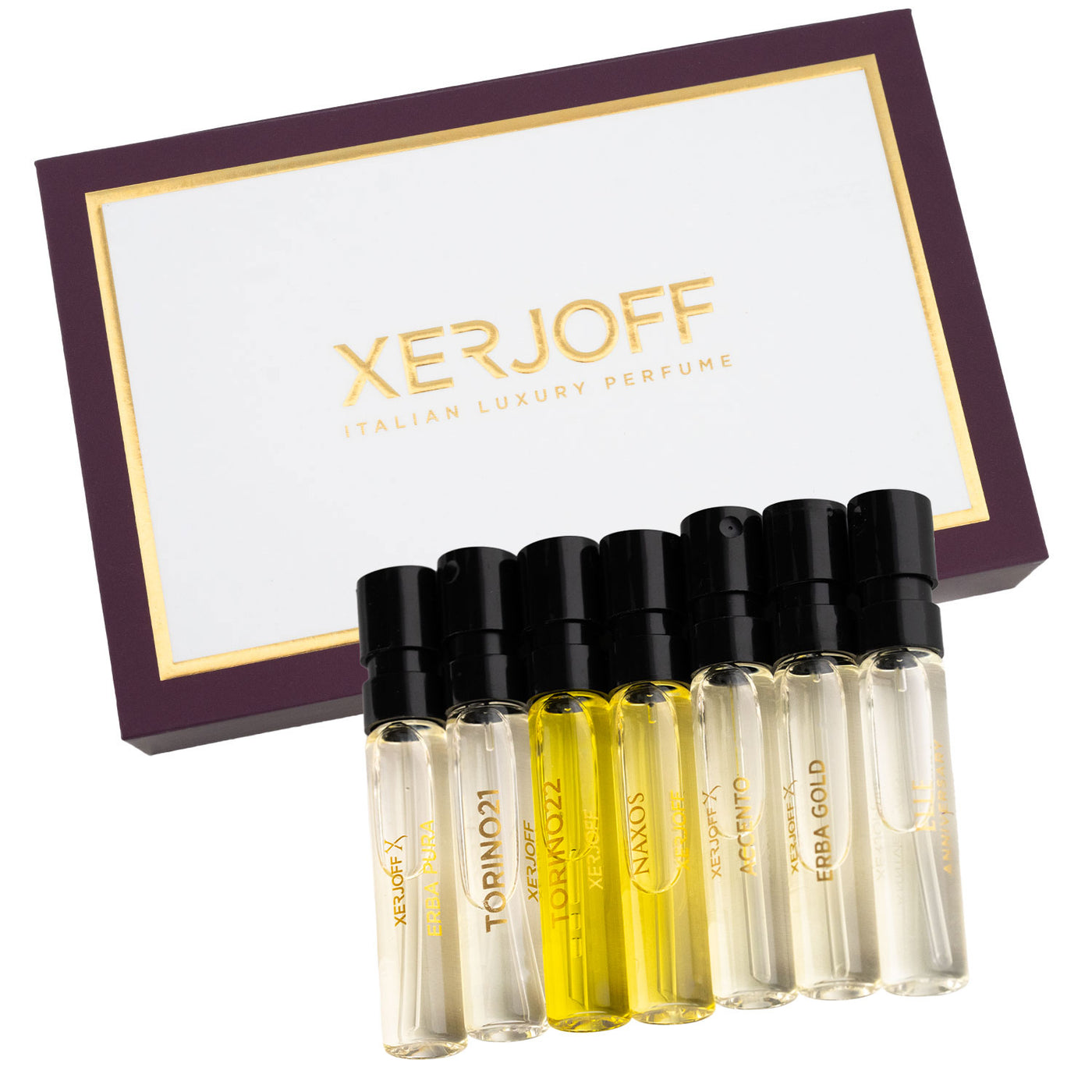 DISCOVERY SET | XERJOFF | 7 x 2 ml – Marc Gebauer