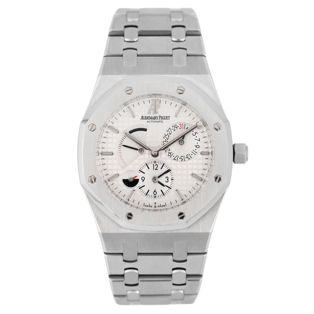 Royal Oak Dual Time White Dial - 26120ST.OO.1220ST.01
