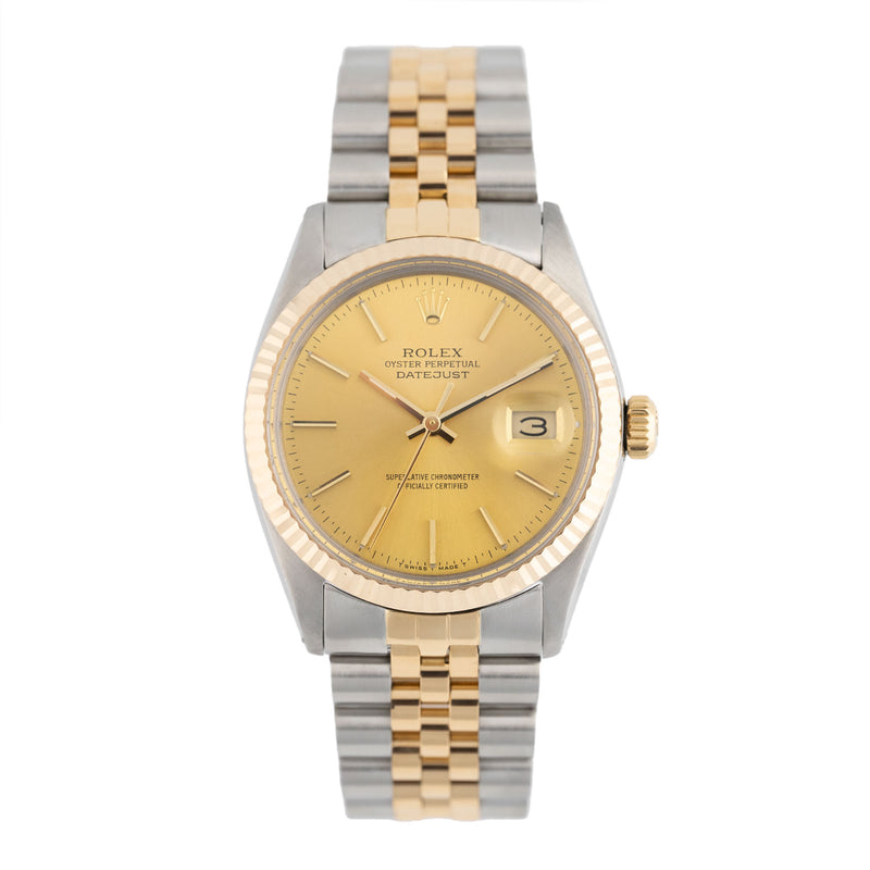Datejust 36mm Golden Dial 1983 - 16013