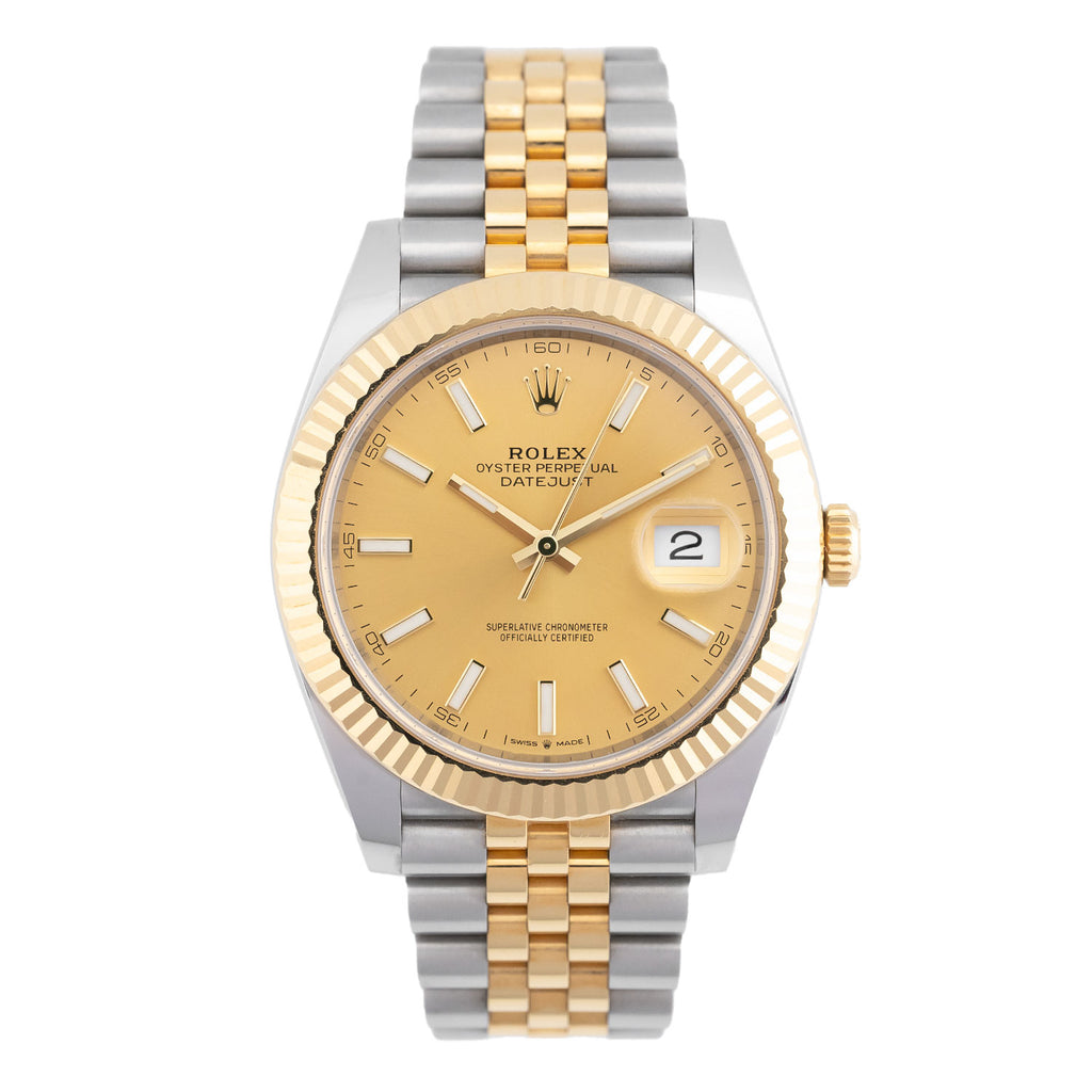 Datejust 41mm Golden Dial Unworn 2026 Jubilee - 126333