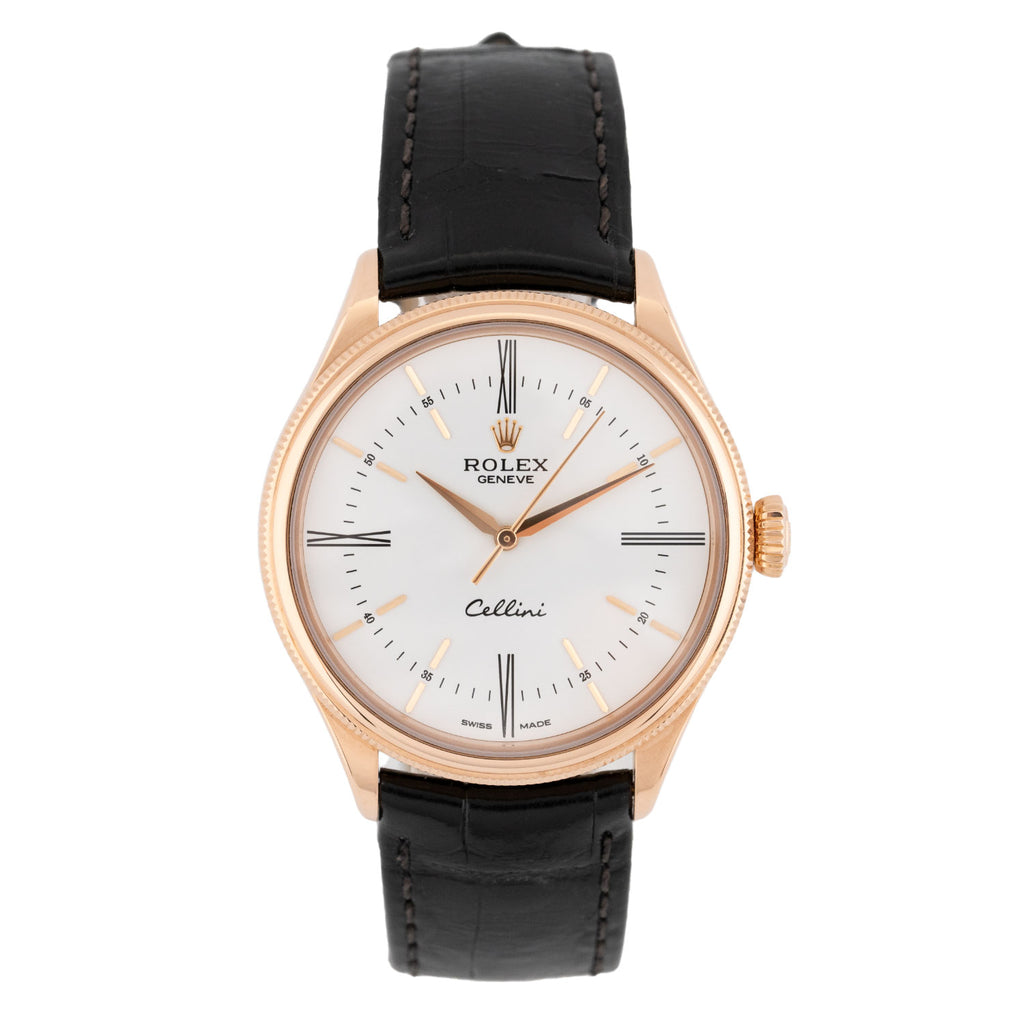 Cellini Time 39mm White Dial 2018 - 50505