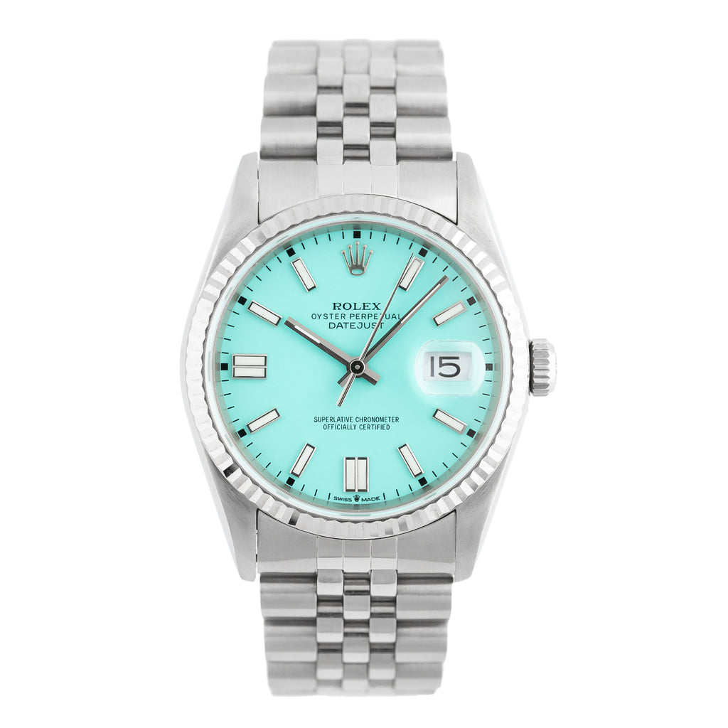Datejust 36mm Turquoise Dial - 16234