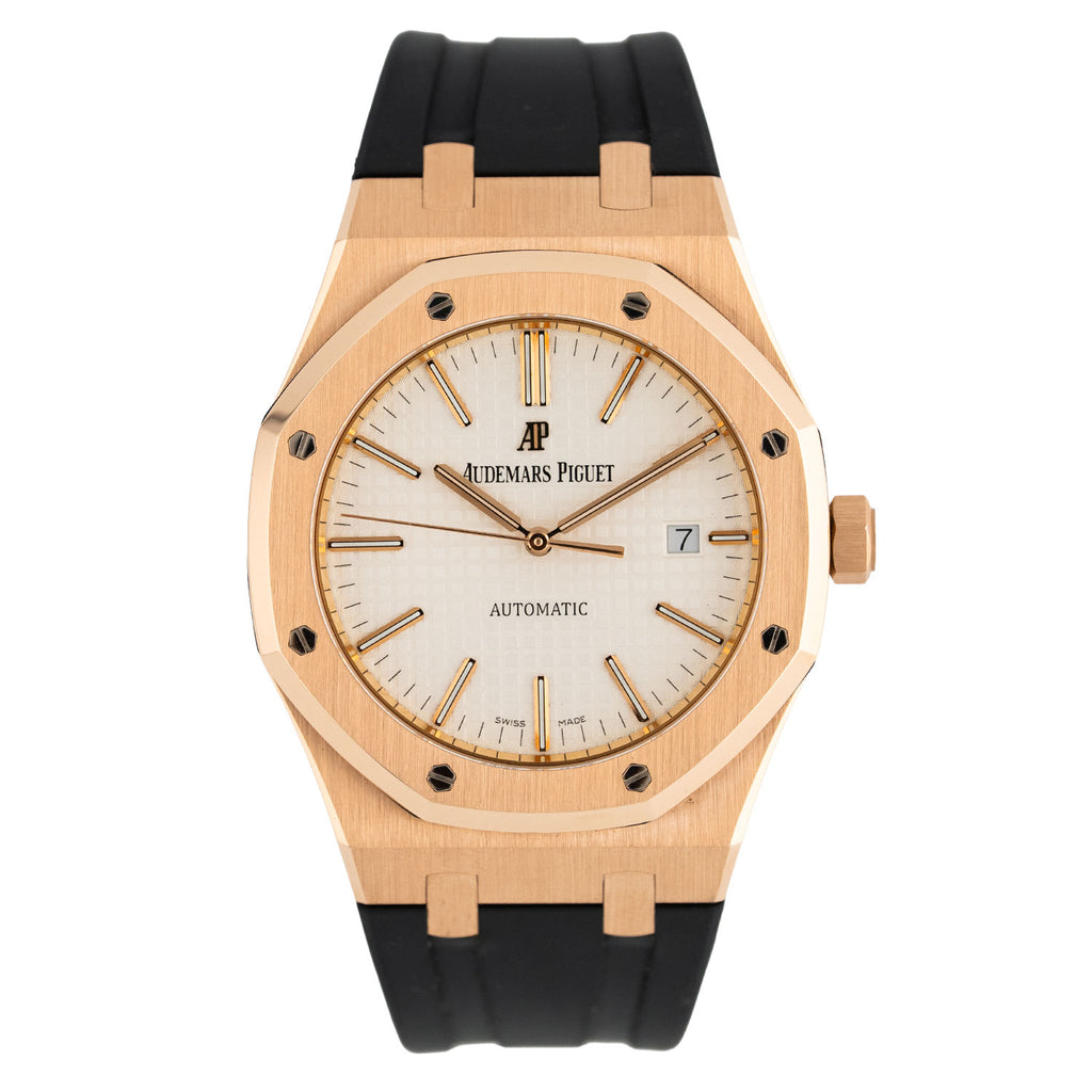 Royal Oak White Dial 2015 - 15400OR.OO.D088CR.01
