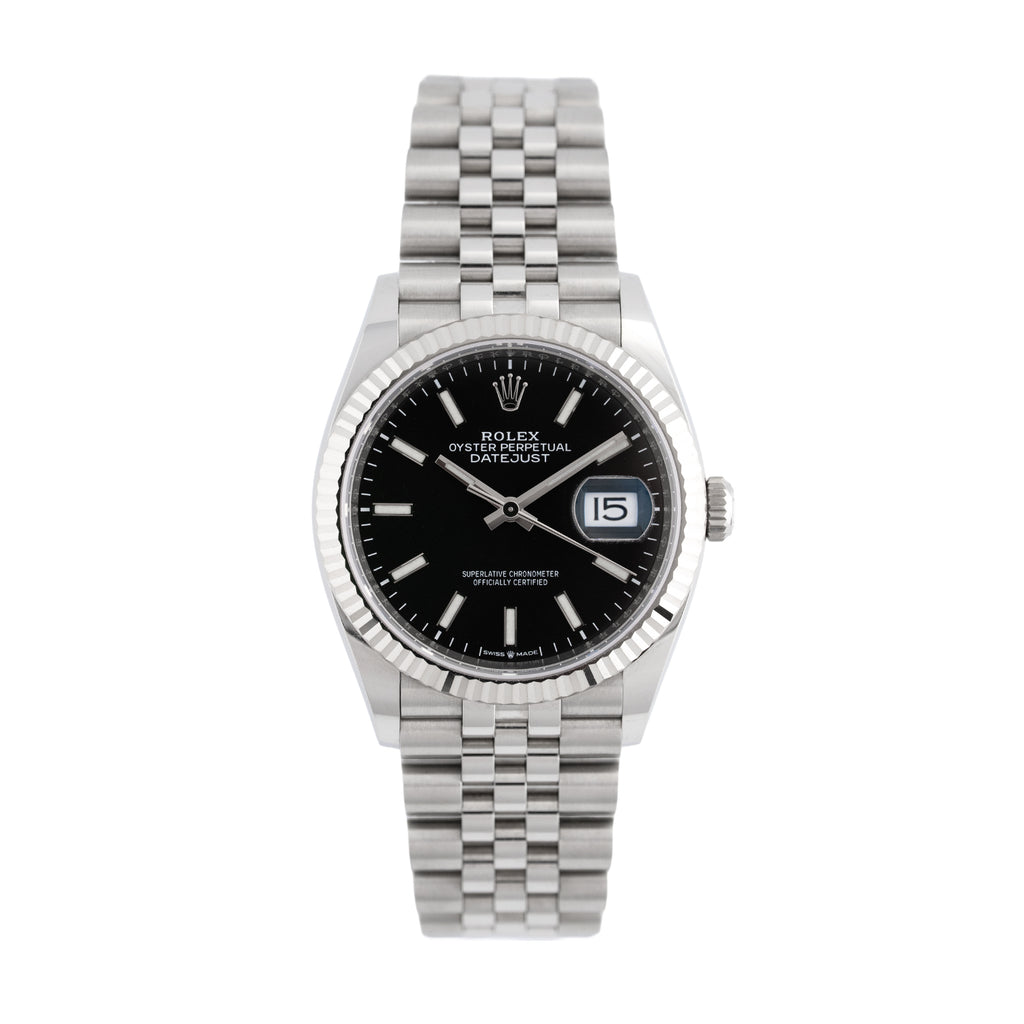 Datejust 36mm Black Dial Full Set Unworn 2026 Jubilee - 126234