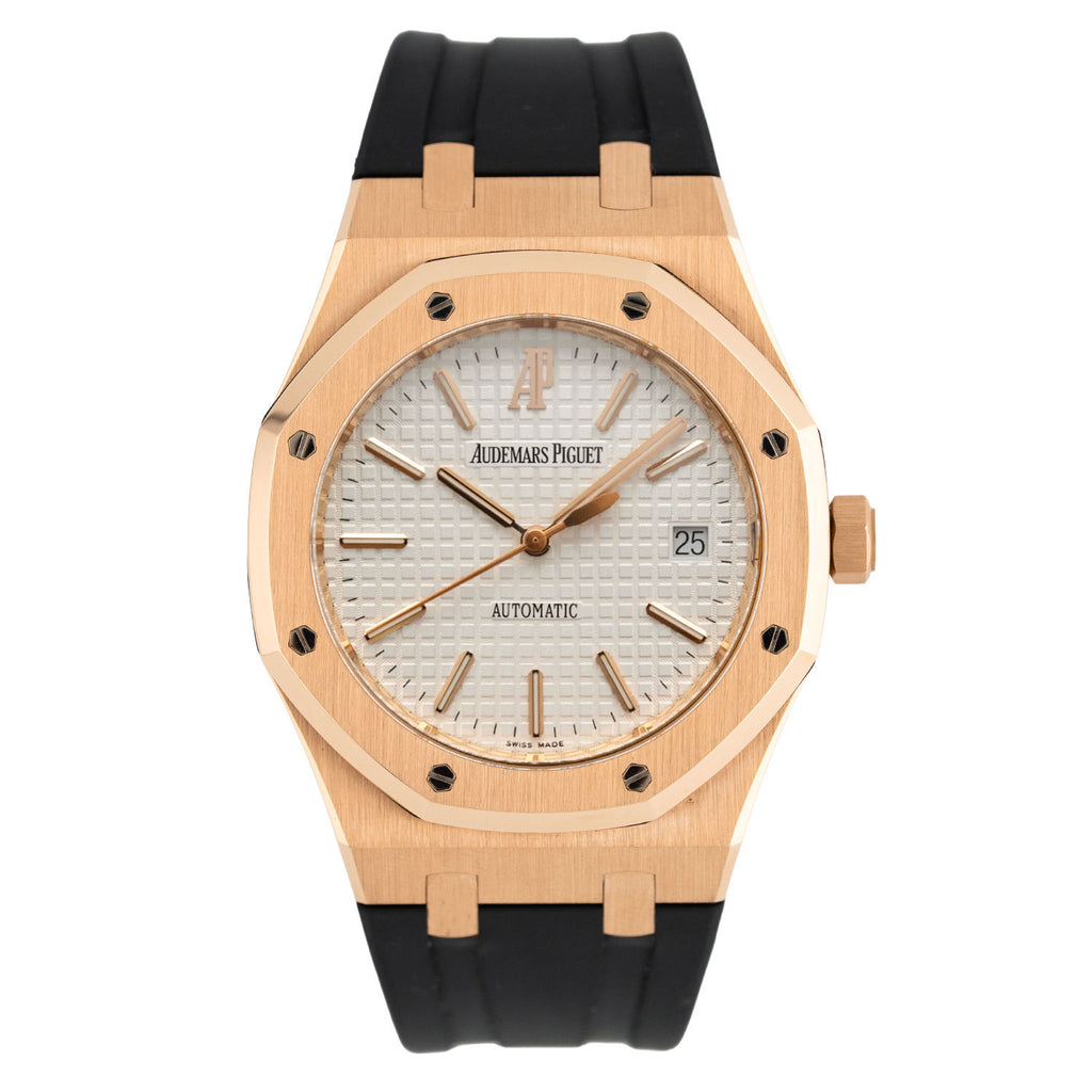 Royal Oak White Dial Rosegold 39mm - 15300OR.OO.D088CR.02