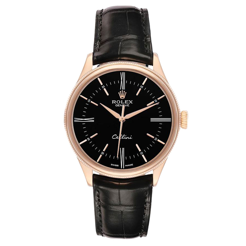 Cellini Time 39mm Black Dial 2017 - 50505