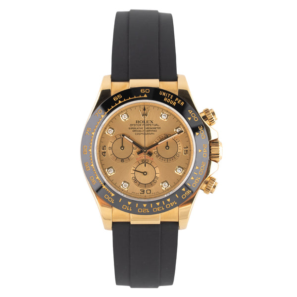 Daytona Oysterflex Golden Diamond Dial 2019 - 116518LN