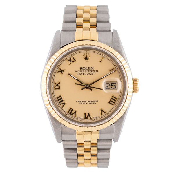 Datejust 36mm Ivory Roman Dial 1999 - 16233