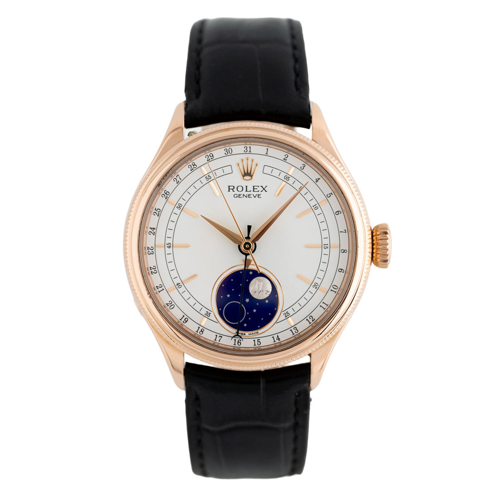 Cellini Moonphase 39mm White Dial 2018 - 50535