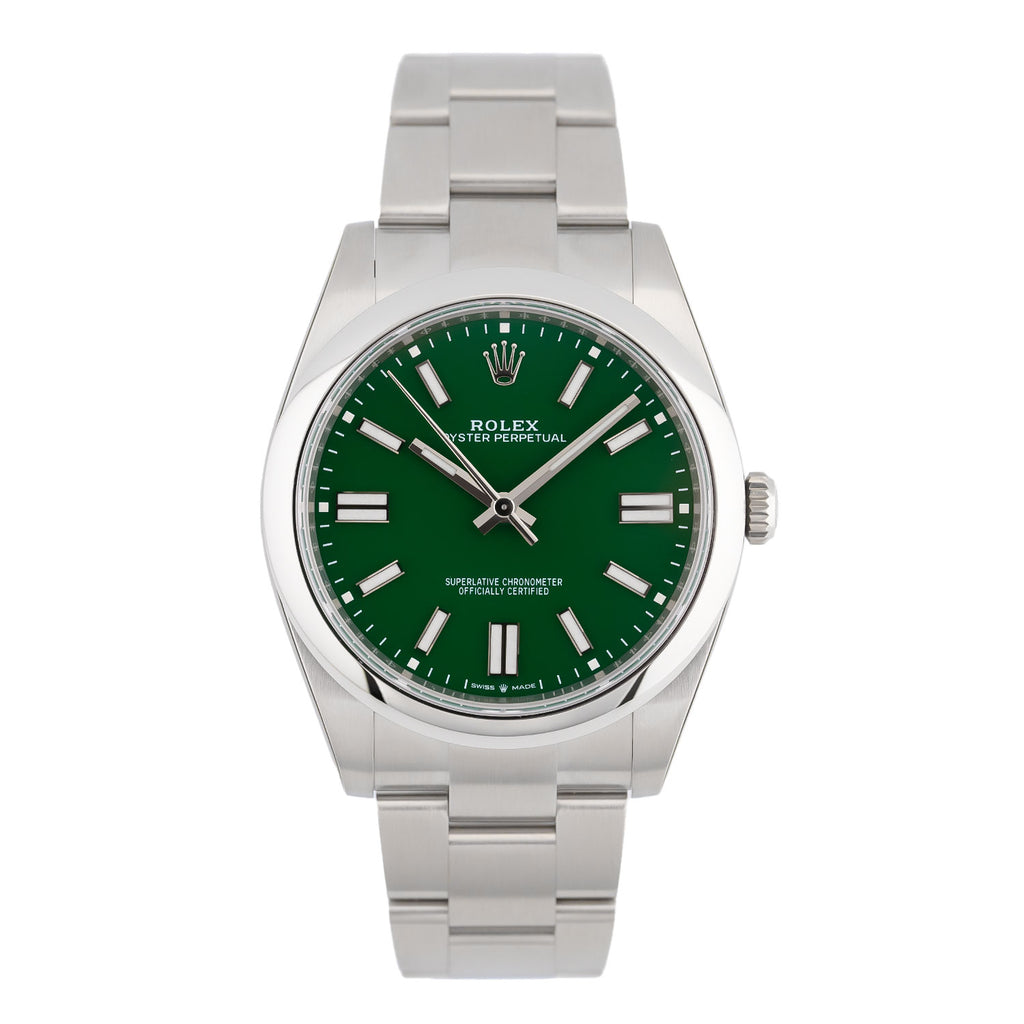 Oyster Perpetual 41mm Green Dial Unworn 2026 - 134300