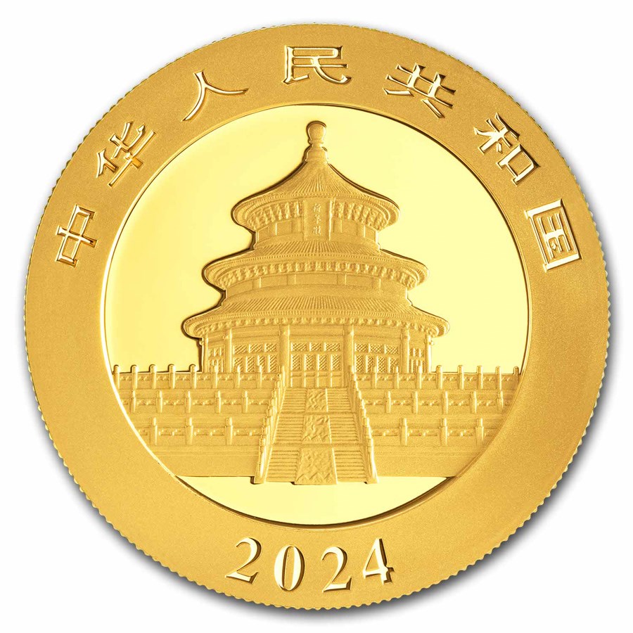 30g Gold China Panda 2024 u2013 Marc Gebauer