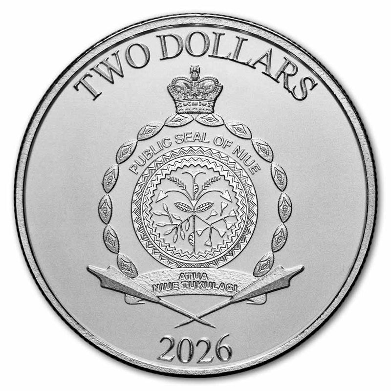 1 oz Niue $2 Star Wars: Darth Vader Silver Bullion Coin 2026