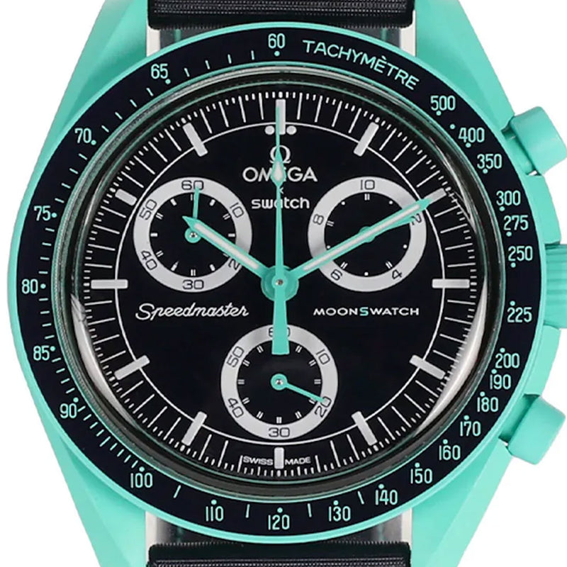 Swatch X Omega Moonswatch Mission On Earth Polar Lights