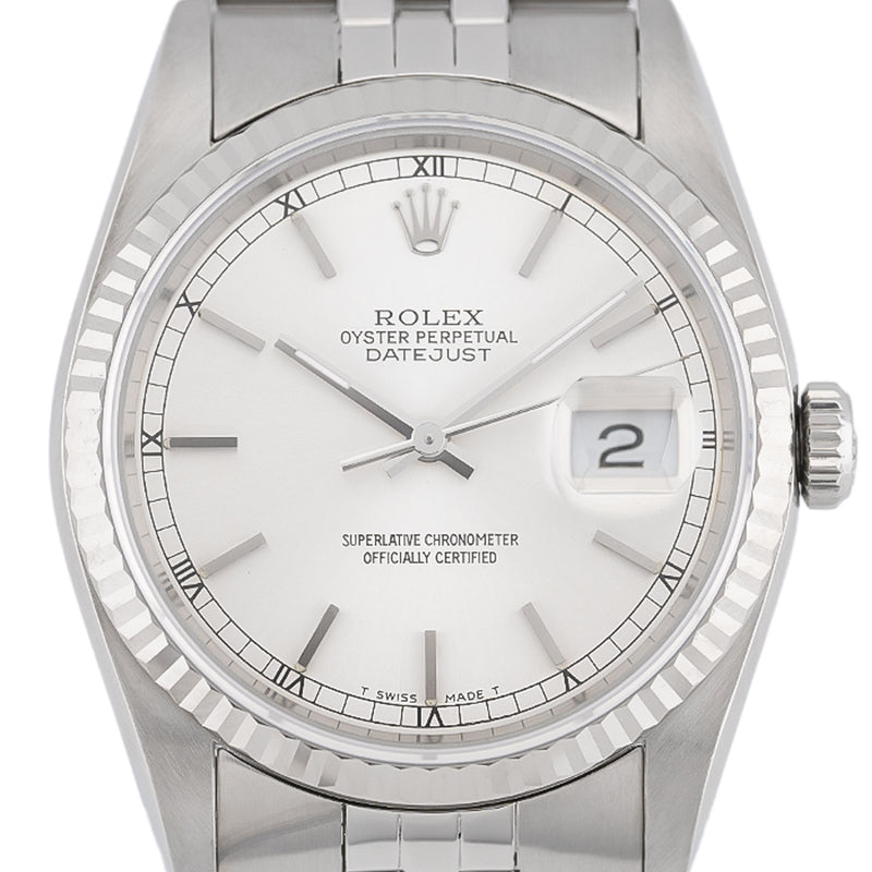 Datejust 36mm Silver Dial 1981 - 16014