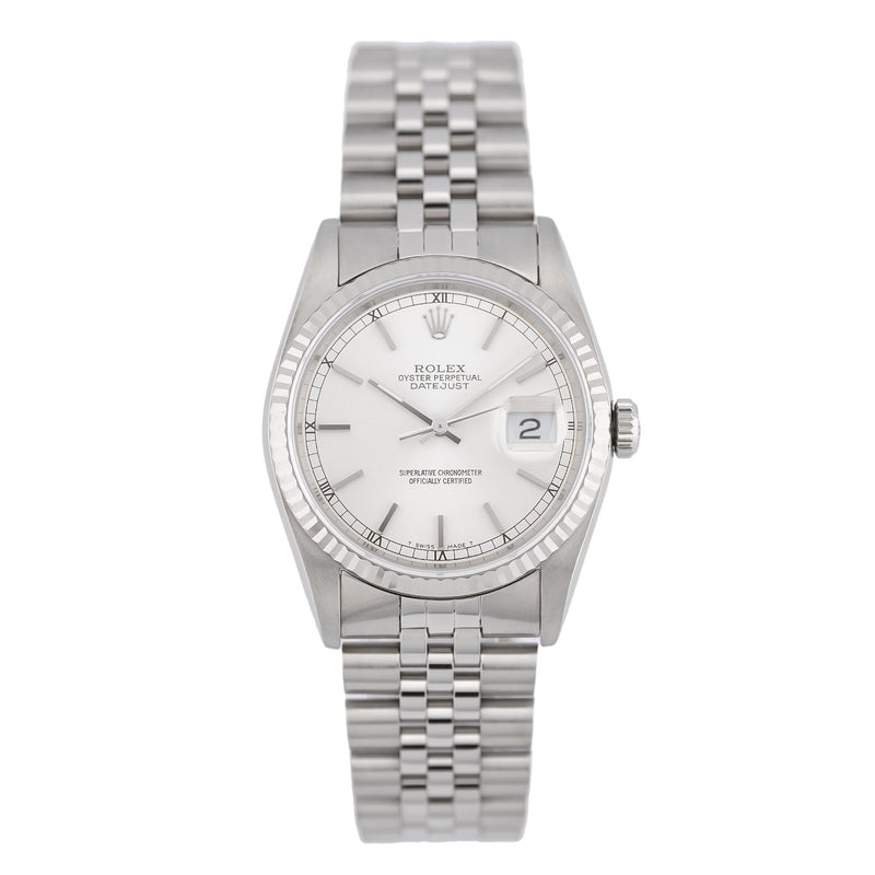 Datejust 36mm Silver Dial 1981 - 16014