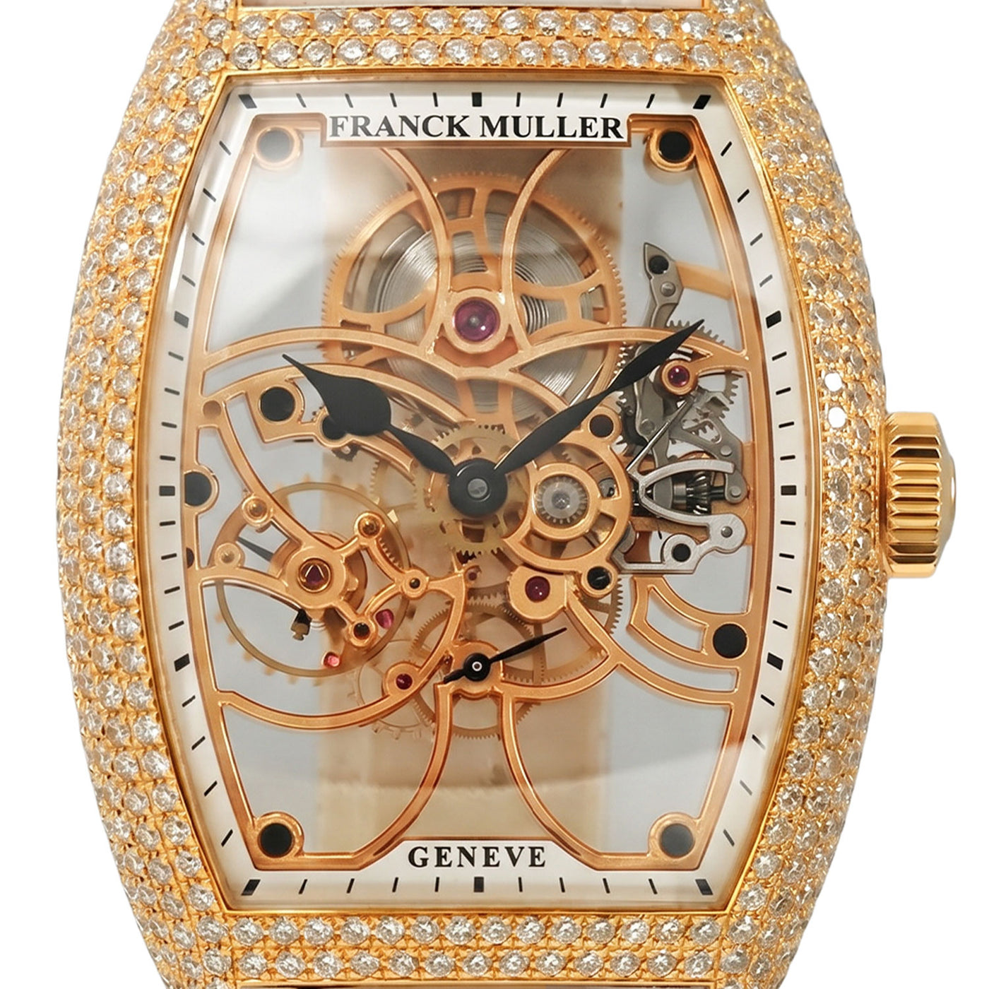 Skeleton 7 Diamond Bezel - 8880 B S6 SQT D