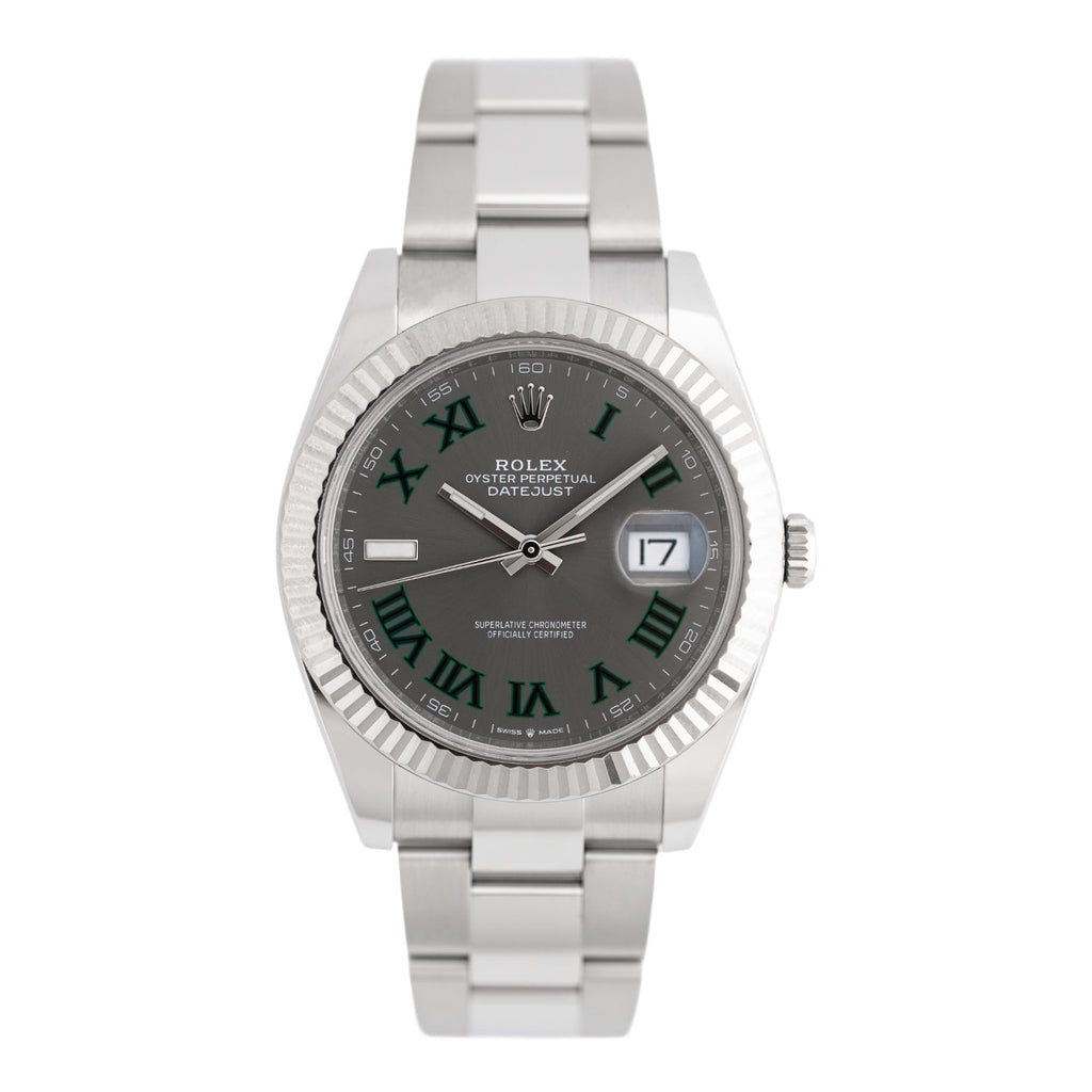 Datejust 41 Wimbledon Dial Unworn 2026 Oyster - 126334