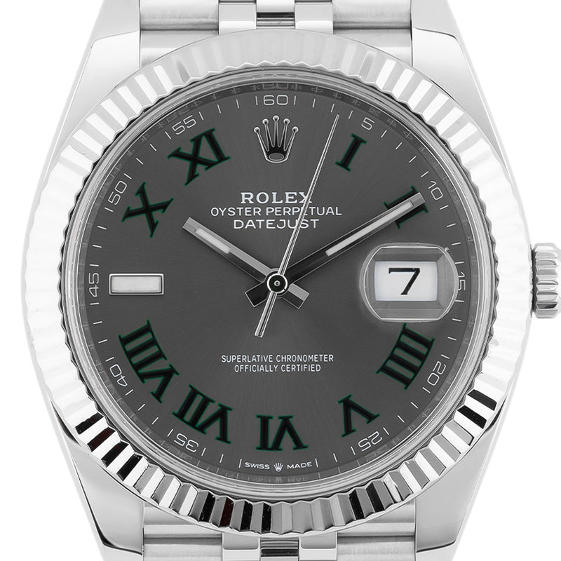 Datejust 41mm Wimbledon Dial Full Set 2020 - 126334