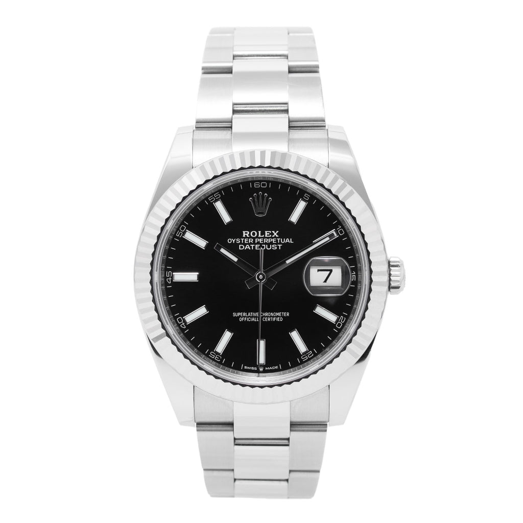 Datejust 41 Black Dial Unworn 2026 Oyster - 126334