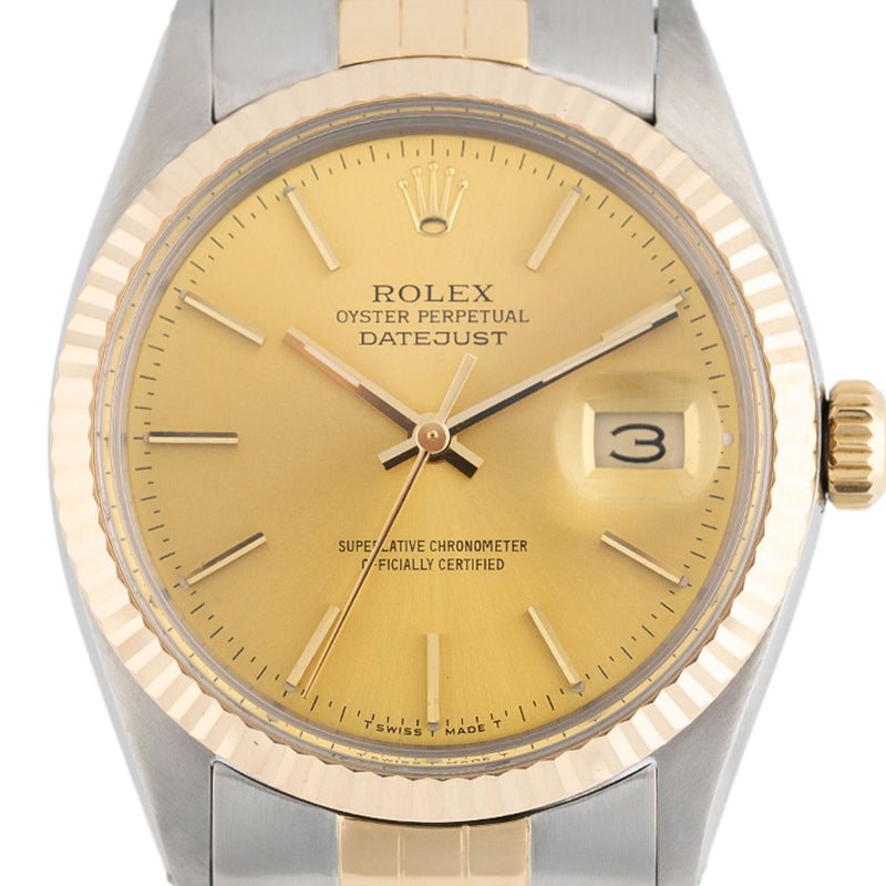 Datejust 36mm Golden Dial 1983 - 16013