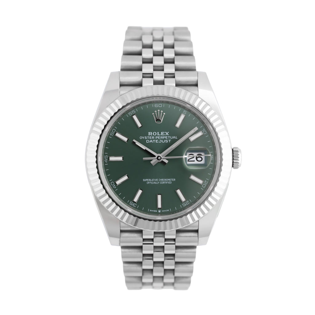 Datejust 41 Green Dial Unworn 2026 Jubilee - 126334
