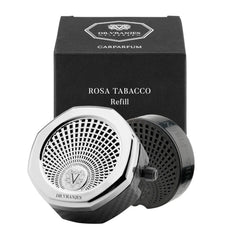 Car perfume chrome fiber with refill