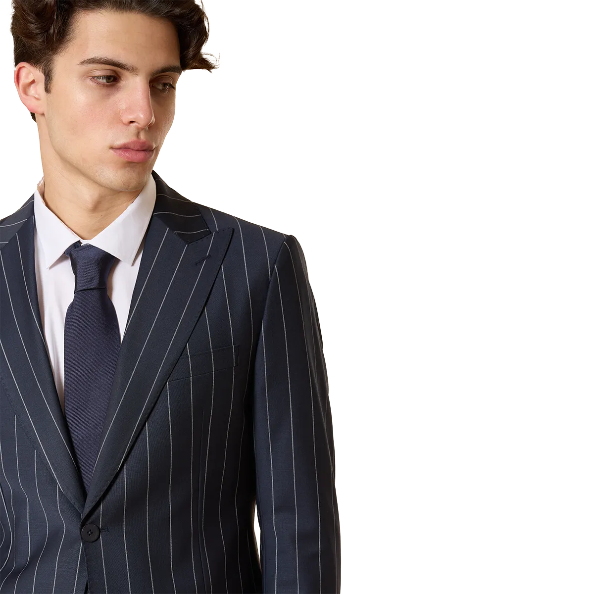 Der Exclusive Nadelstreifen Anzug – Marc Gebauer