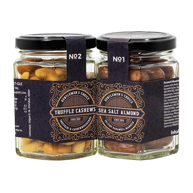 Gentlemen's Nüsse - Truffle Cashews & Sea Salt Almond Bundle
