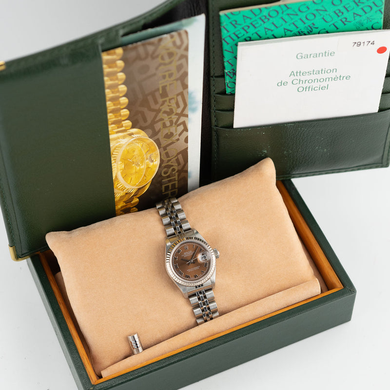 Lady Datejust 26mm Copper Roman Dial 2003 - 79174