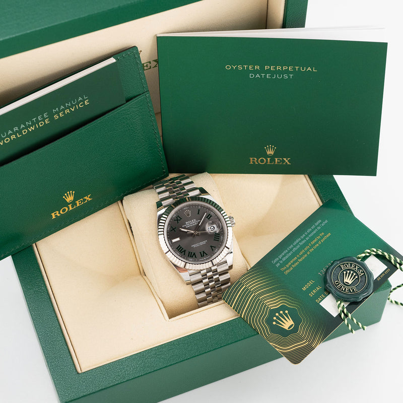 Datejust 41mm Wimbledon Dial 2020 Jubilee - 126334