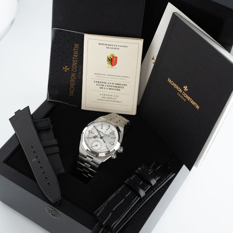 Overseas Dual Time 41mm Silver Dial 2019 7900V/110A-B333 – Marc