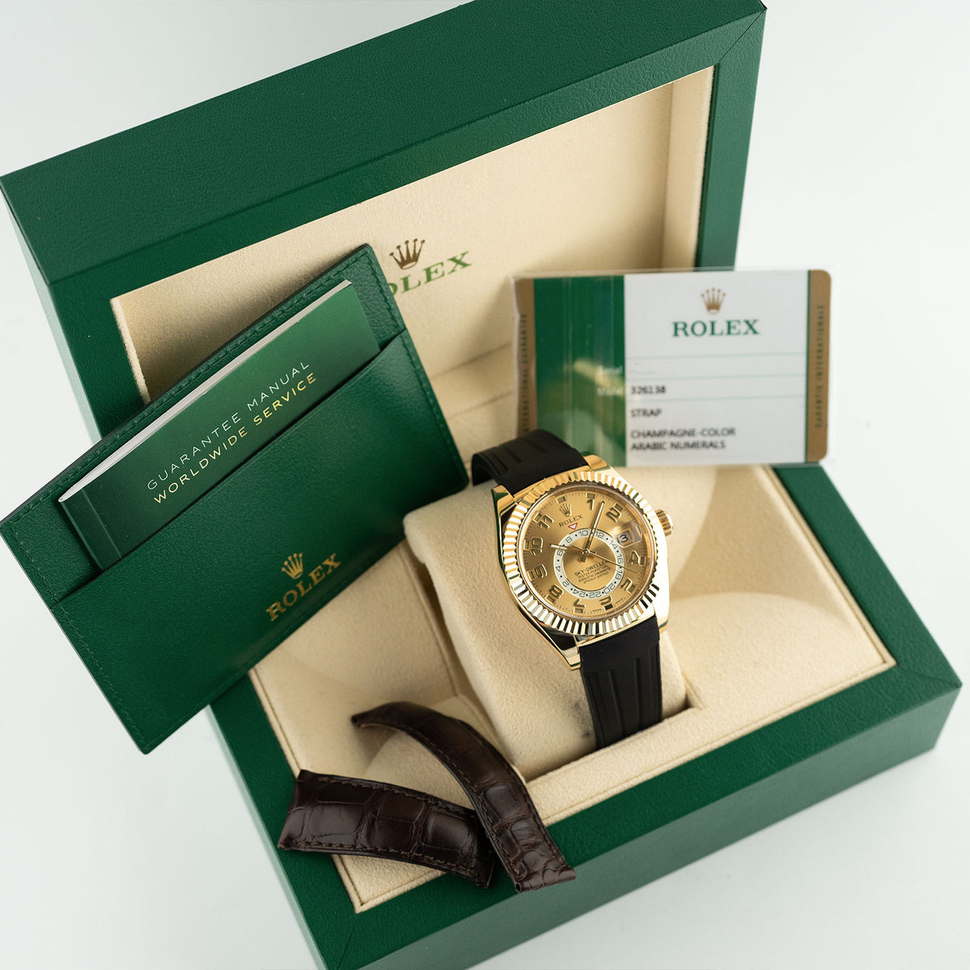 Sky-Dweller Golden Dial 2018