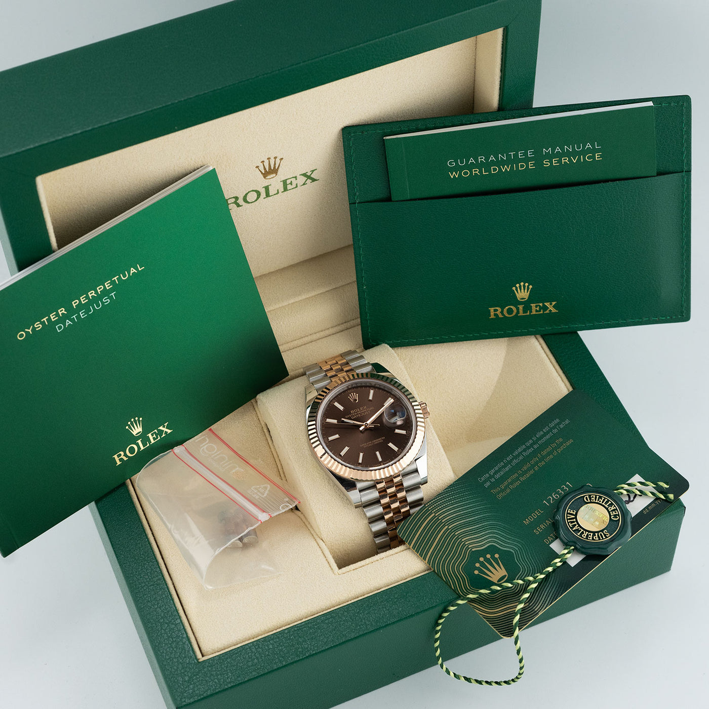 Datejust 41mm Chocolate Dial 2025 Jubilee - 126331 – Marc Gebauer