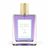 Acqua Alpes 2558 Eau de Parfum – violetter Glasflakon mit Goldverschluss, Kopfnote Rose