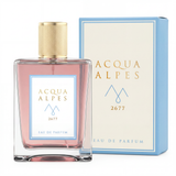 Acqua Alpes 2677 Eau de Parfum – Flakon mit Umverpackung im Alpen-Design, Basisnote Moschus
