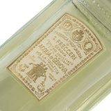 Acqua di Genova Colonia Classica Eau de Cologne – antikes Papieretikett im Makro, Genueser Manufaktur
