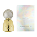 Agatho Rossopompeiano Parfum – Flakon vor dem Motivkarton mit Duftname Rossopompeiano