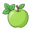 Apfel und Minze