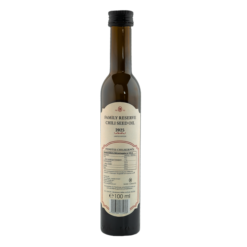 Family Reserve Chili Seed Oil 2025