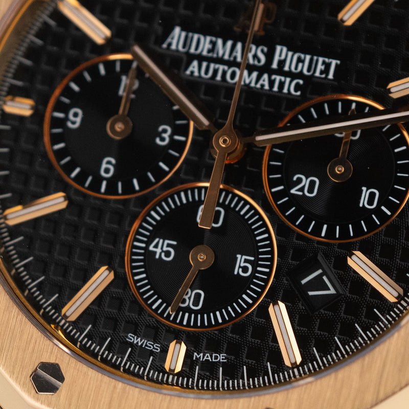 Royal Oak Chronograph Black Dial - 26320OR.OO.1220OR.01