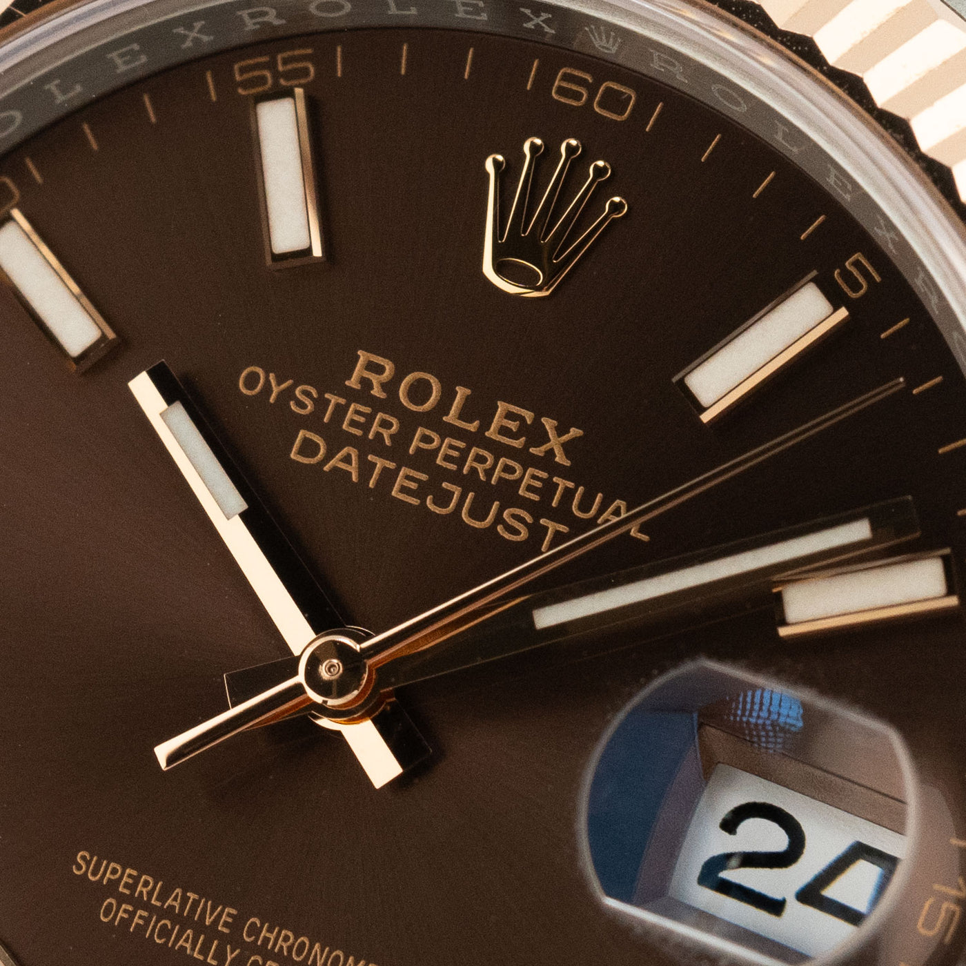 Datejust 41mm Chocolate Dial 2025 Jubilee - 126331 – Marc Gebauer