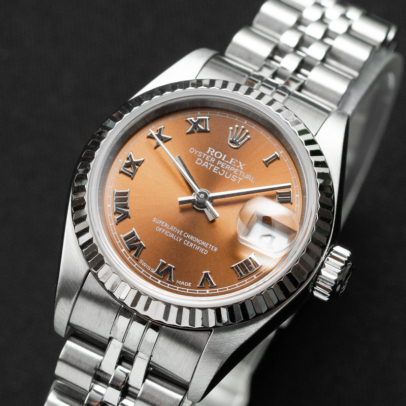 Lady Datejust 26mm Copper Roman Dial 2003 - 79174