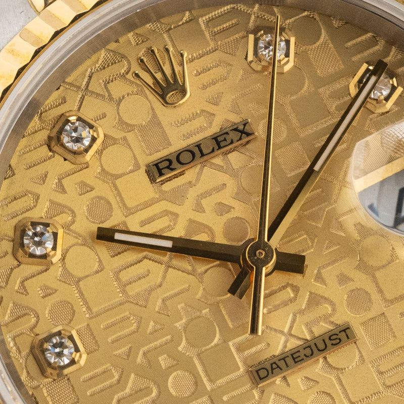 Datejust 36mm Factory Computer Diamond Dial 1996 - 16233