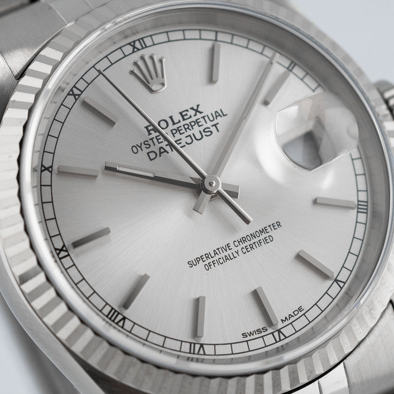 Datejust 36mm Silver Dial 1981 - 16014