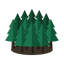Dunkle Hölzer