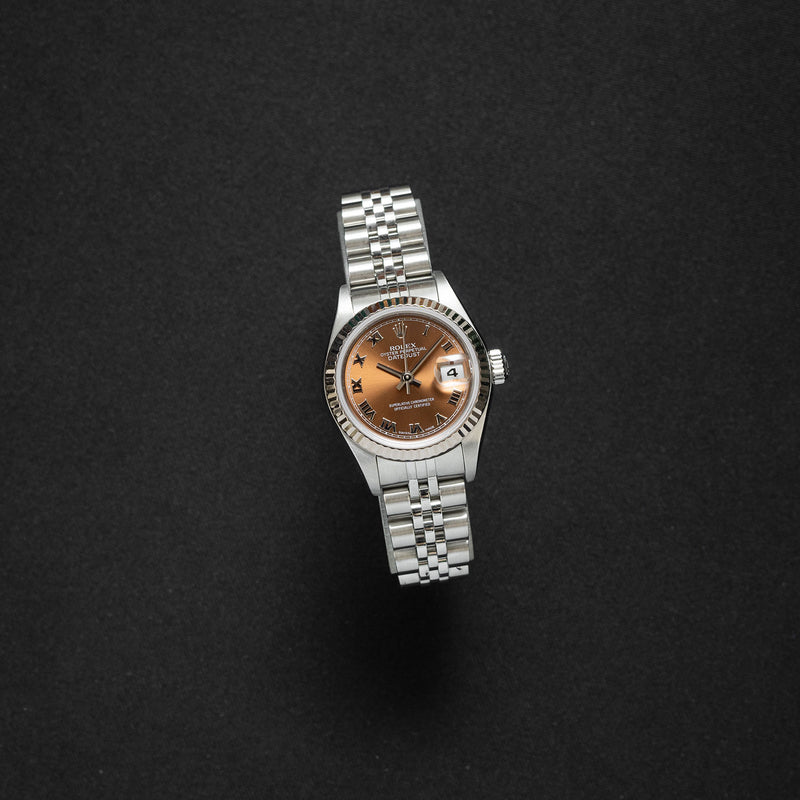 Lady Datejust 26mm Copper Roman Dial 2003 - 79174
