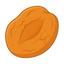 Getrocknete Aprikose