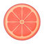 Grapefruitschale