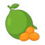 Limette und chinesische Kumquats