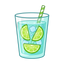 Limettenwasser